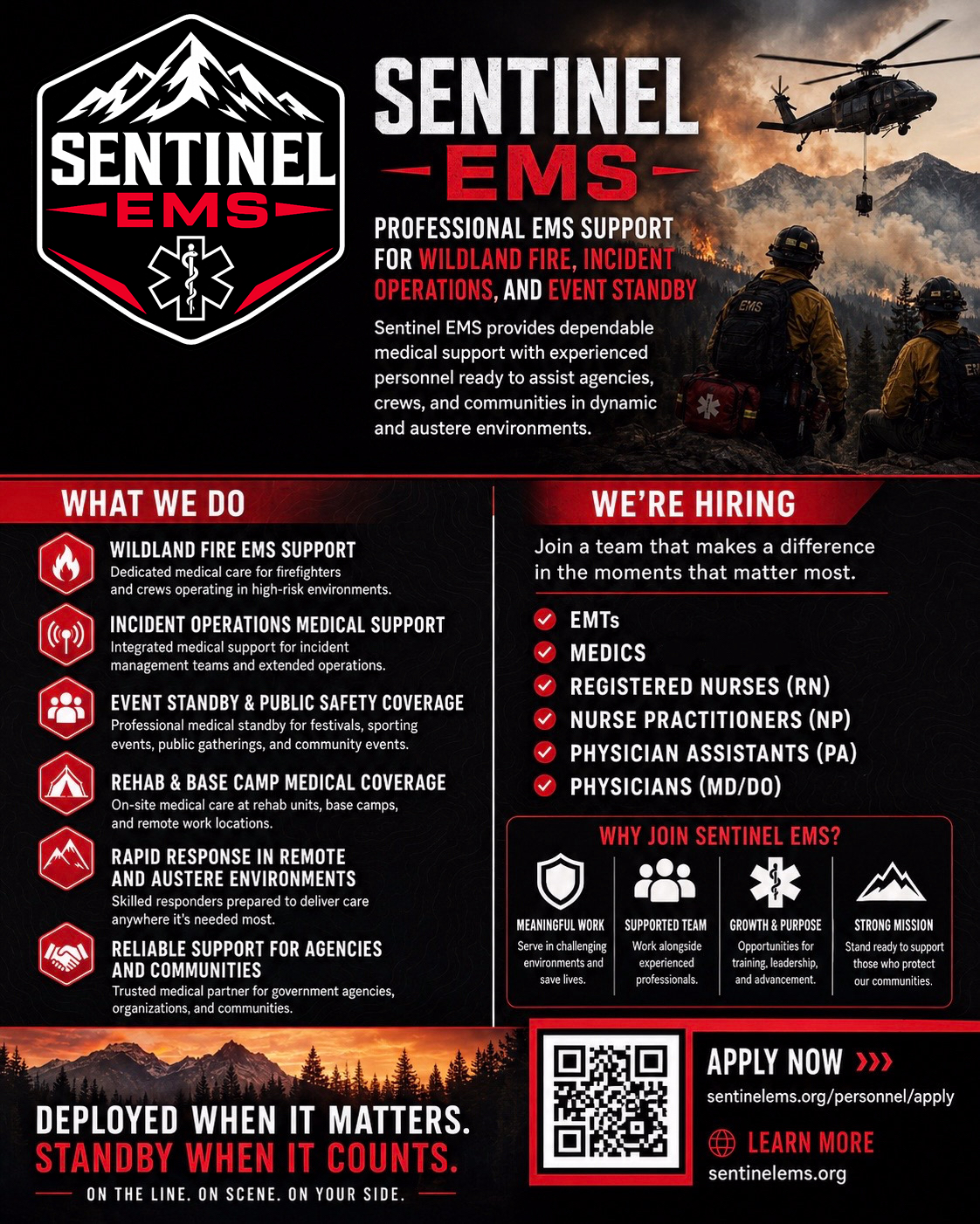 Sentinel EMS - Hiring Sheet